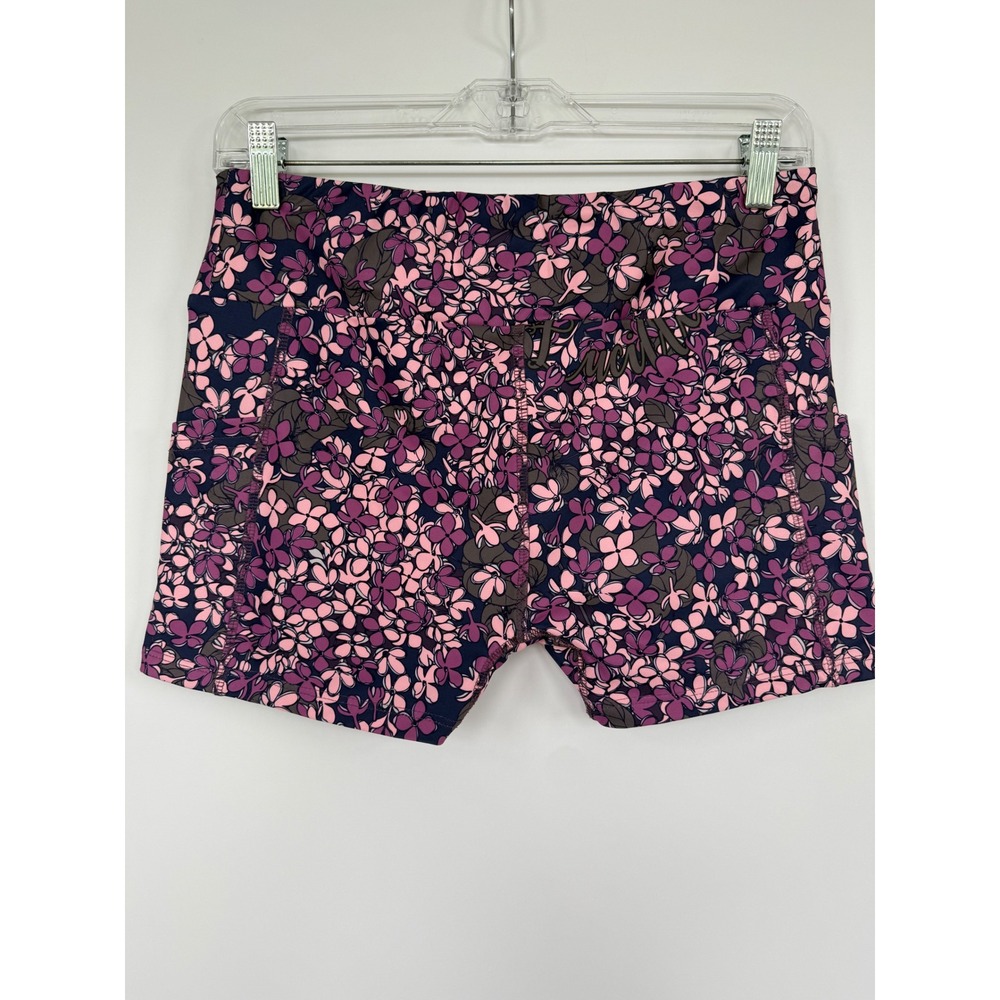 William Murray Golf Lilac Floral Shorts Purple Pink Performance Active Womens M - Picture 2 of 8